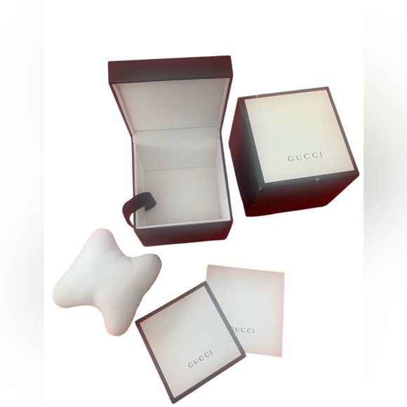 Gucci 3000L Vintage Women's 25mm Gold Dial 18KGP Swiss Quartz Watch Need Battery - Picture 16 of 16